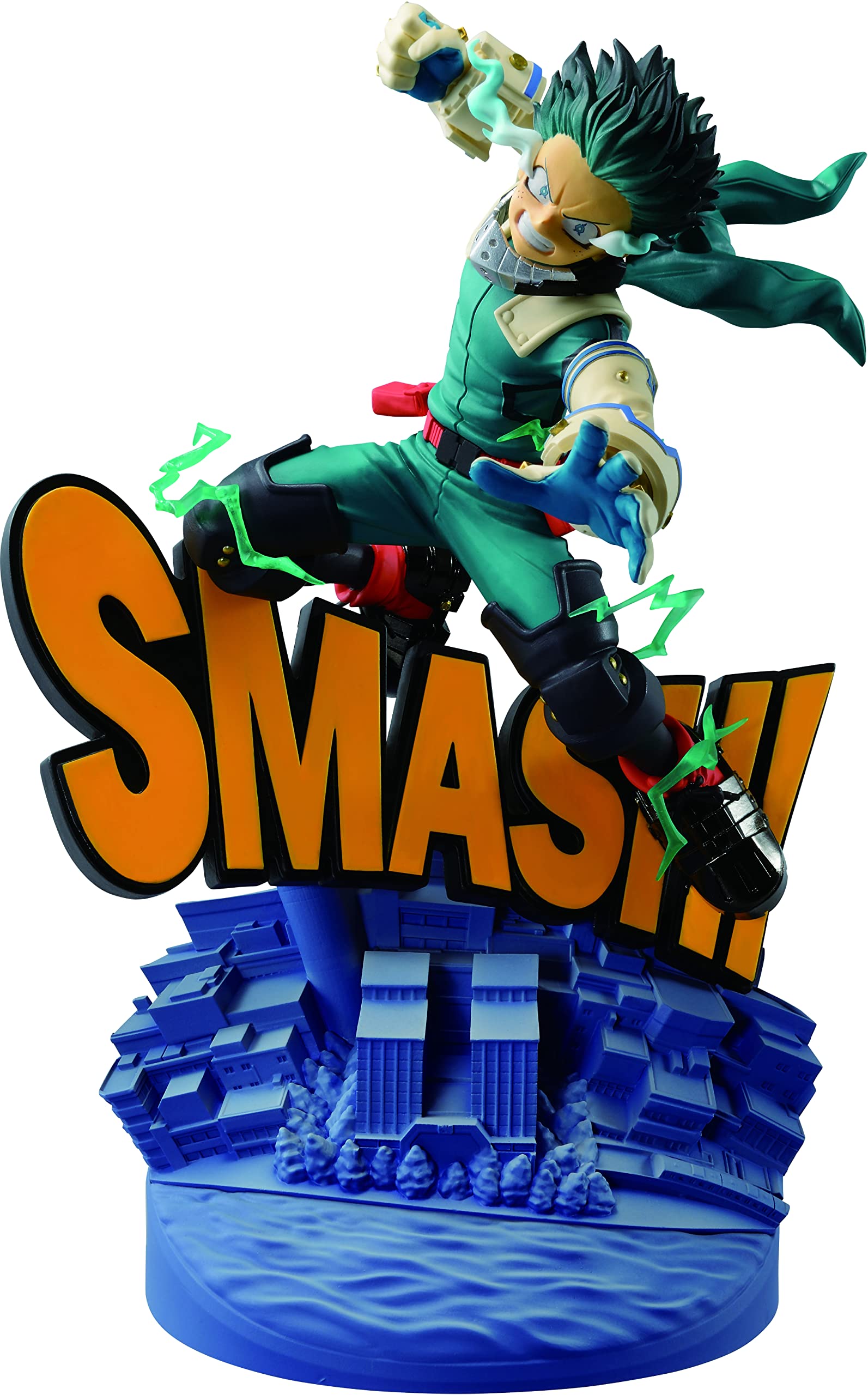 Banpresto Statue Izuku Midoriya (Deku) – My Hero Academia – 18 Cm, PVC Haute Qualité