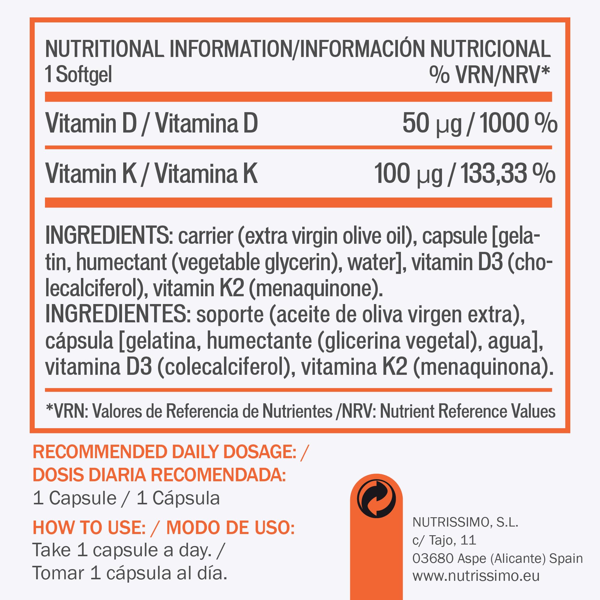 D3 K2 2000ui pharmaquinone k2-t – complément complet proposé en gélules pratiques, coffret de 2000 pièces, à prendre régulièrement selon la dose conseillée et devient un allié fiable dans l