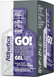 Atlhetica Nutrition Go Energy Gel (10 Sachês) - Sabor Guaraná E Açai