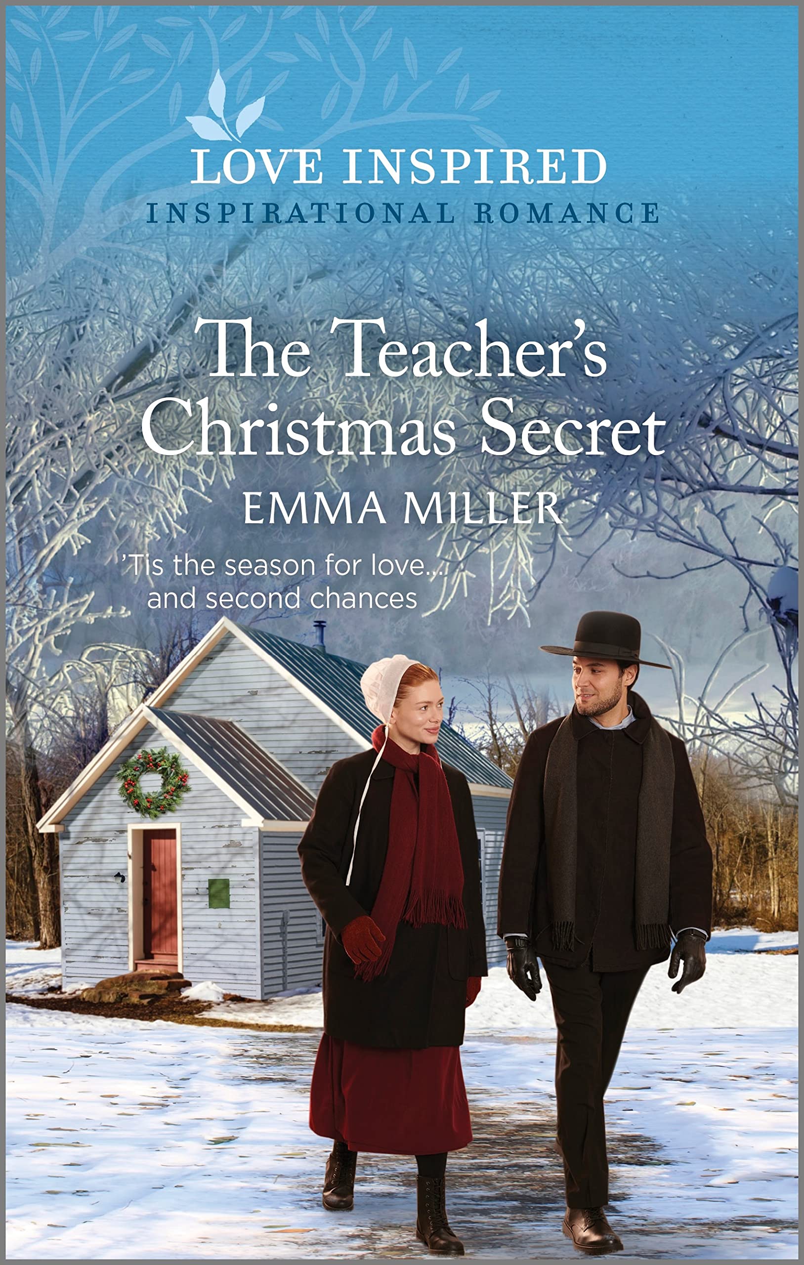 The Teacher's Christmas Secret: An Uplifting Inspirational Romance (Seven Amish Sisters Book 3)