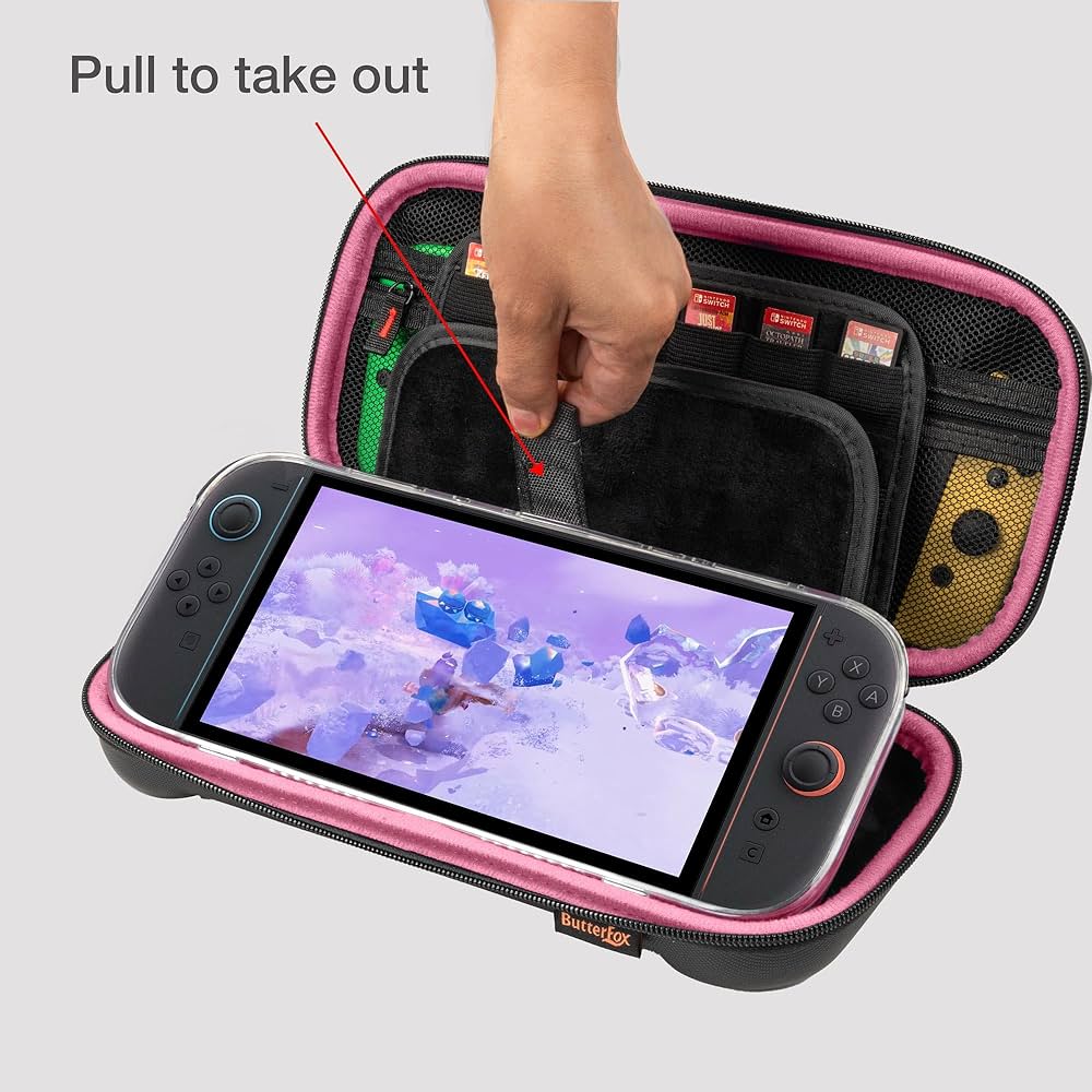Nintendo Switch - butter Amazon.com: ButterFox Large Switch 2 Carrying Case for