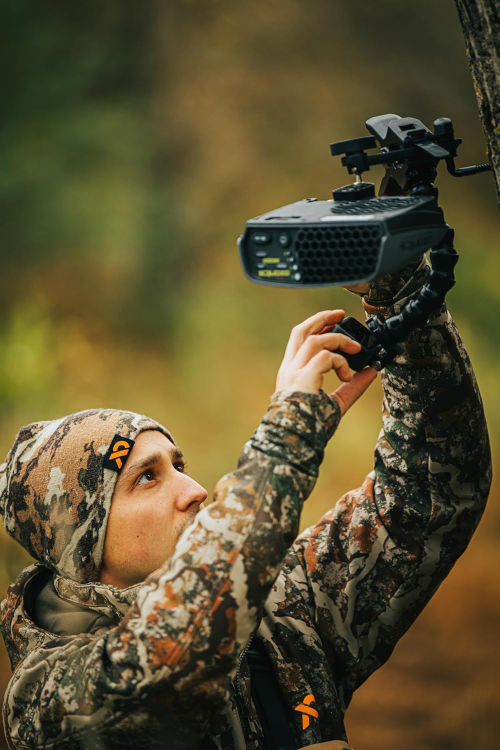 First Lite Tag Cuff Merino Wool Beanie - Warm Camo Hunting Hat - Image 4