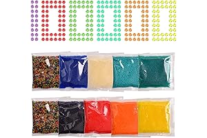 Splatterball Gun Bullets: 10 Packs of 100,000 Non-Toxic Eco-Friendly Water Gel Beads...