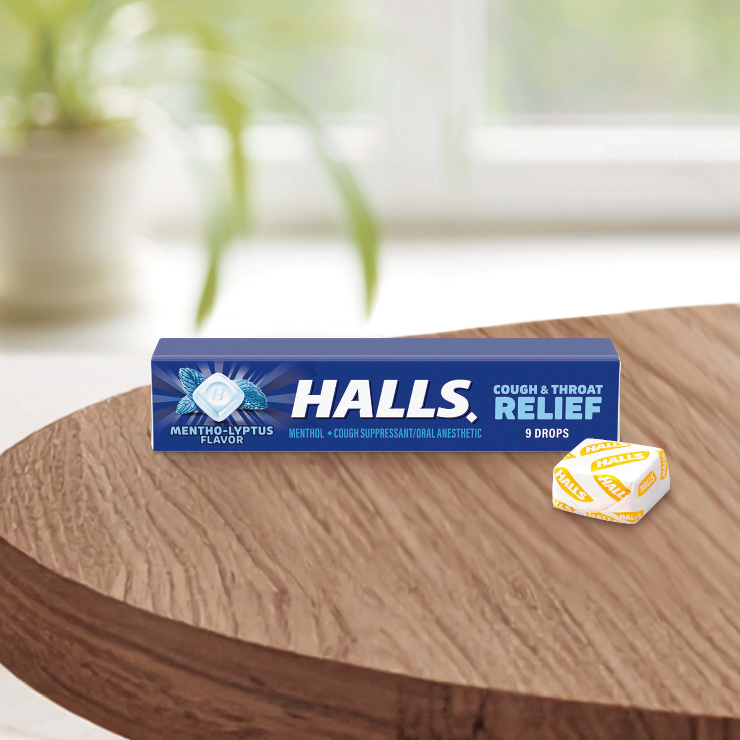 HALLS Cough & Throat Relief Mentho-Lyptus Cough Drops, 180 ct — Amazon image 7