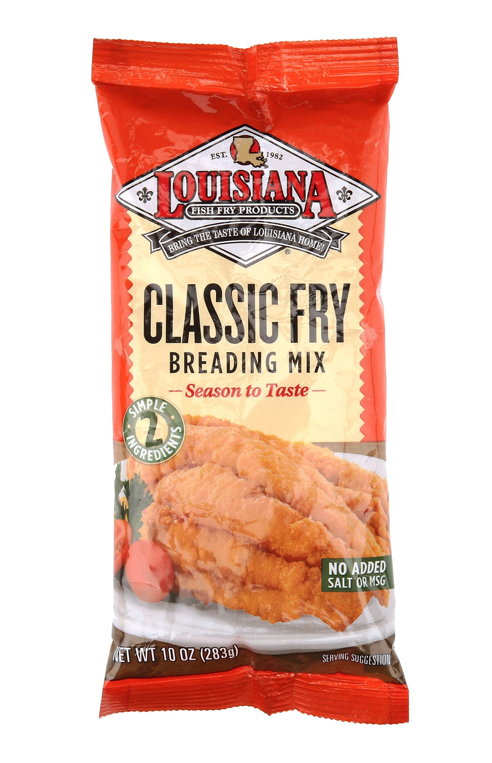 Louisiana Natural Fish Fry, New Orleans Style, 10-ounce Bag
