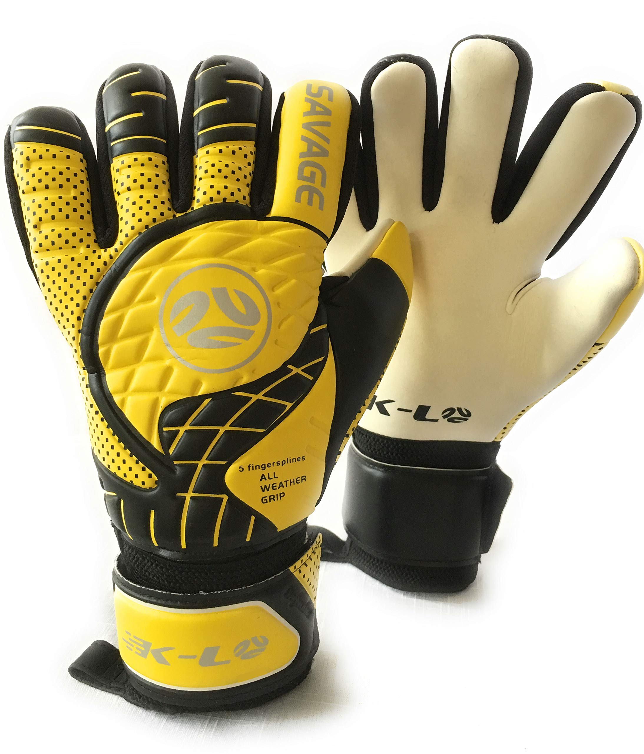 Buy KLO Goalkeeper Gloves Savage Rise Goalie Glove in Youth & Adult