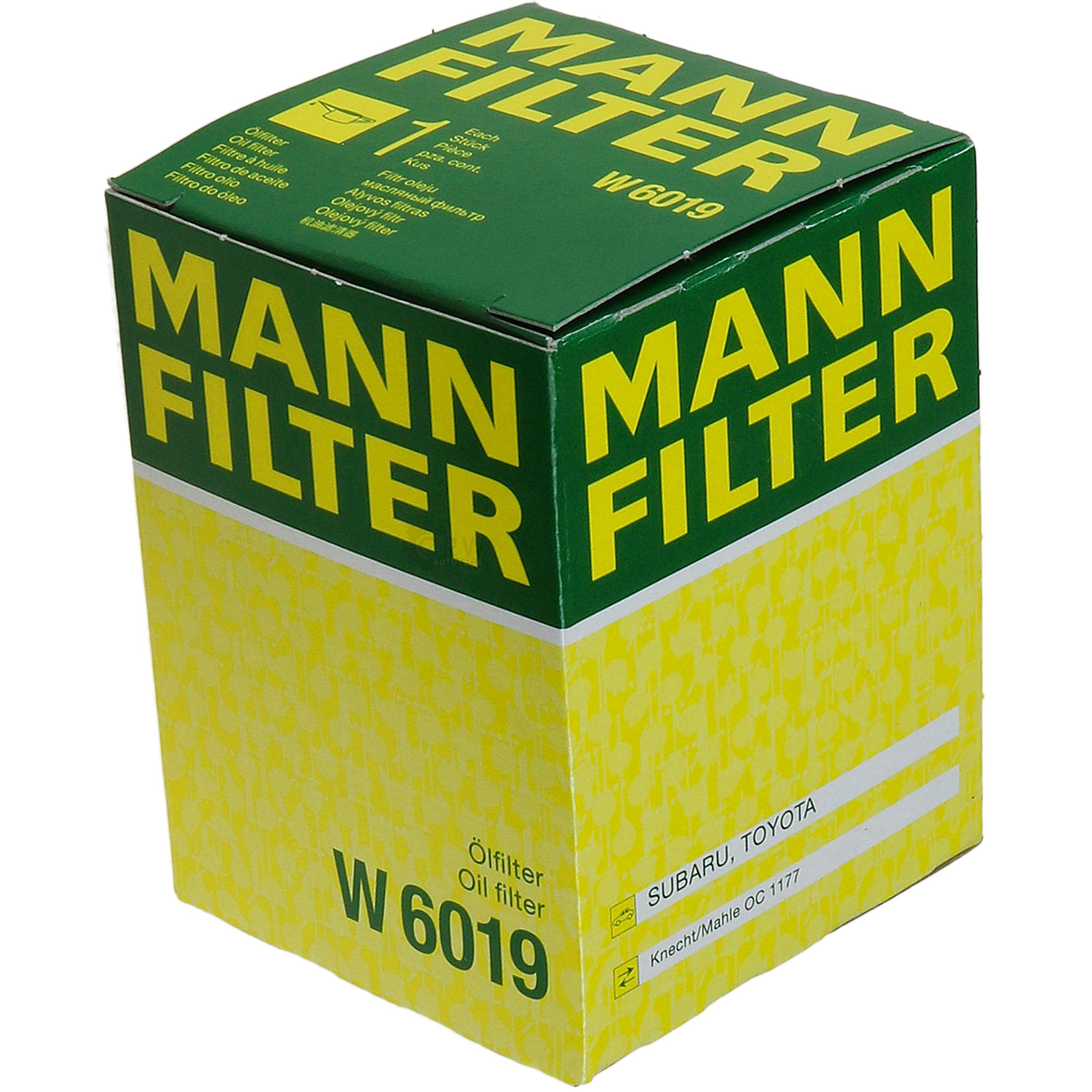 5L MANNOL 5W-30 Combi LL+MANN-FILTER Subaru Forester SH 2.0