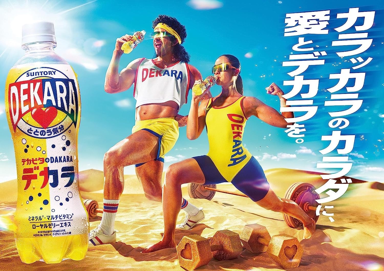 Amazon.co.jp: サントリー DEKARA デカラ 500ml×2ケース/48本 炭酸飲料