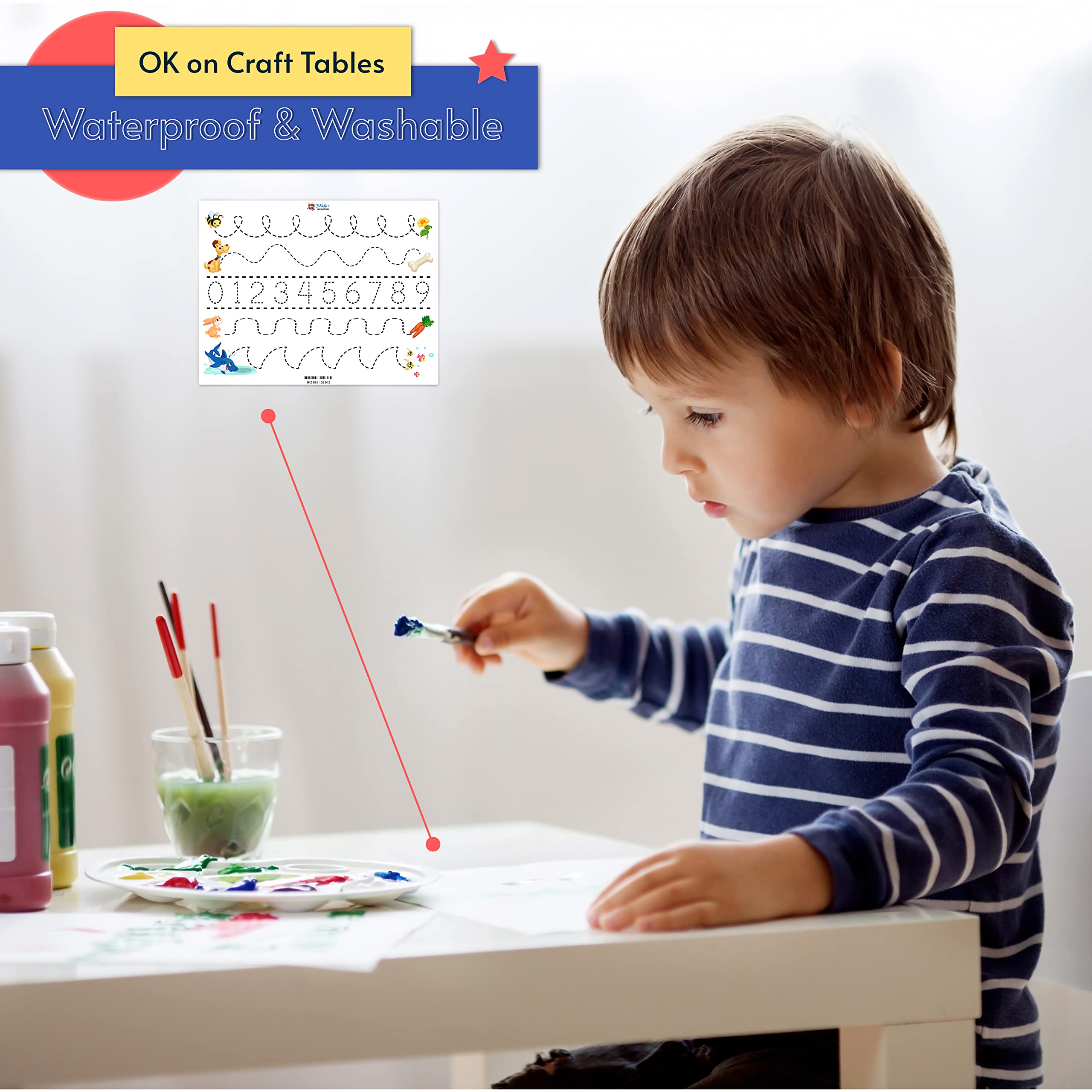 専用ページ　キッズワーク Amazon | StikArt Number Tracing and Line Tracing ワーク