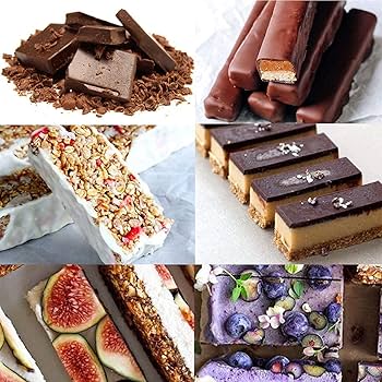 3er Set Silikon Backformen - 8 Mulden Für Müsliriegel & Schokolade