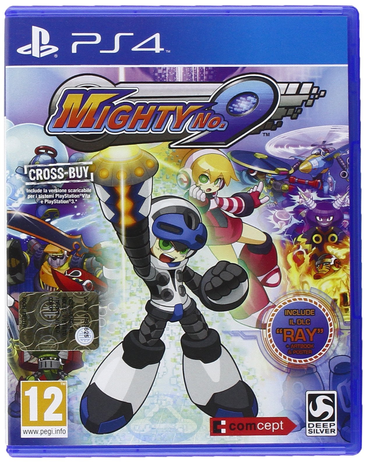 Mighty No. 9 D1 Edition jeu PS4 complet avec boîtier par Minori