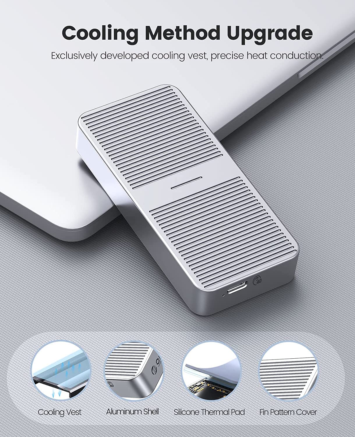 ORICO M.2 SSD 外付けケース【USB4 40Gbps超高速】工具不要 Amazon.co.jp: ORICO USB 4.0 M.2 SSD 外付けケース USB4.0 NVMe