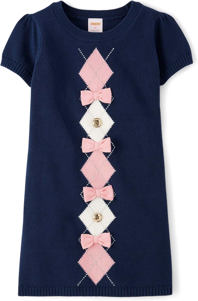 Gymboree Girls and Toddler Short Sleeve Sweater Dresses