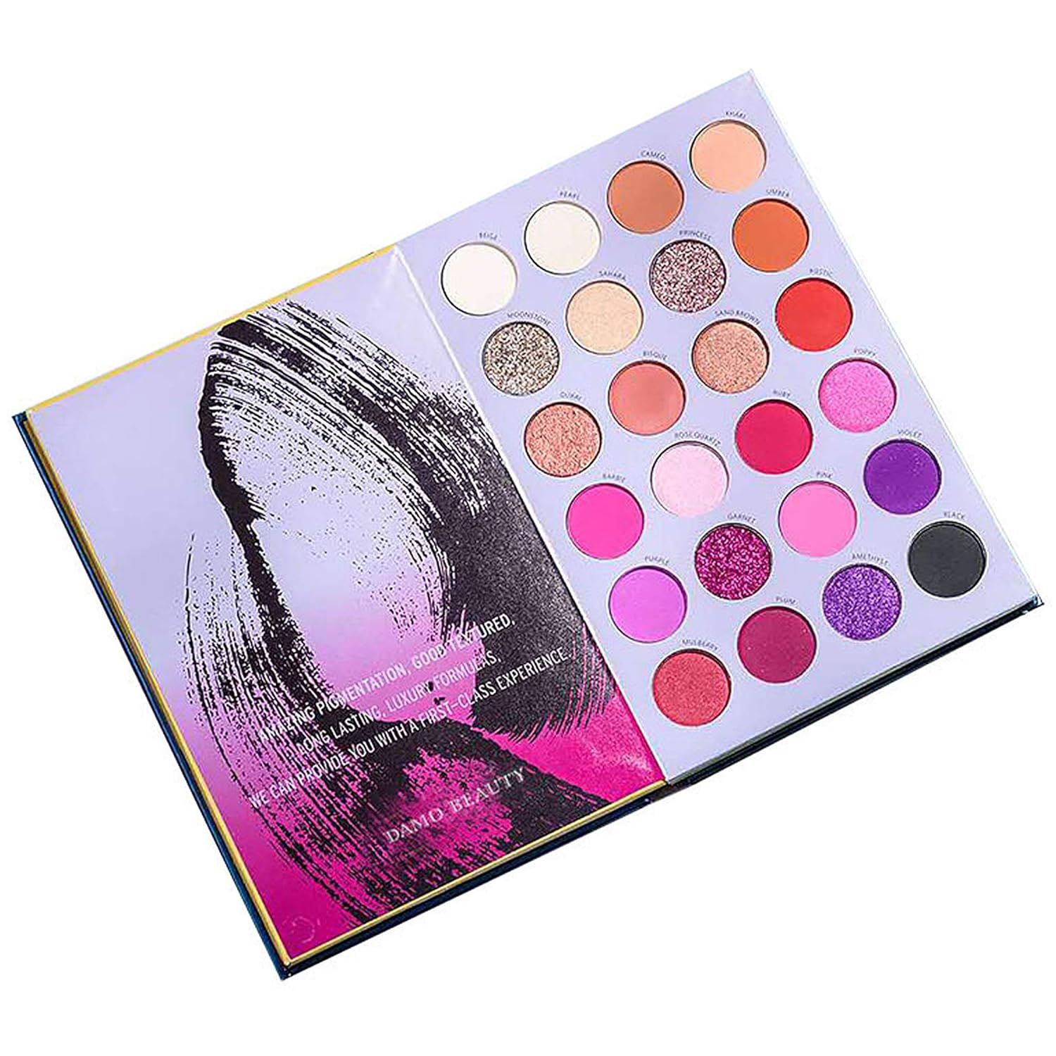 Vtrem 72 Colors Eyeshadow Palette Matte Pearlescent Eye Makeup Palette with 3 Layers Long Lasting Waterproof Eyes Shadow Powder Natural Highly Pigmented Easy to Blend