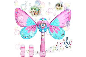 Butterfly Bubble Machine: Magical Outdoor/Indoor Bubble Adventure for Kids