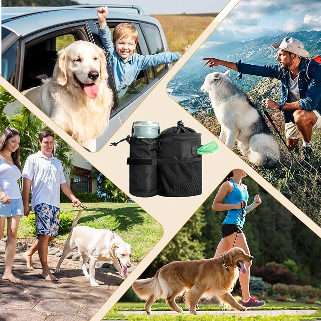 Foto 7 de 7 de AiQInu Bolsa Premios Perro con Bolsa Porta Botellas de Agua