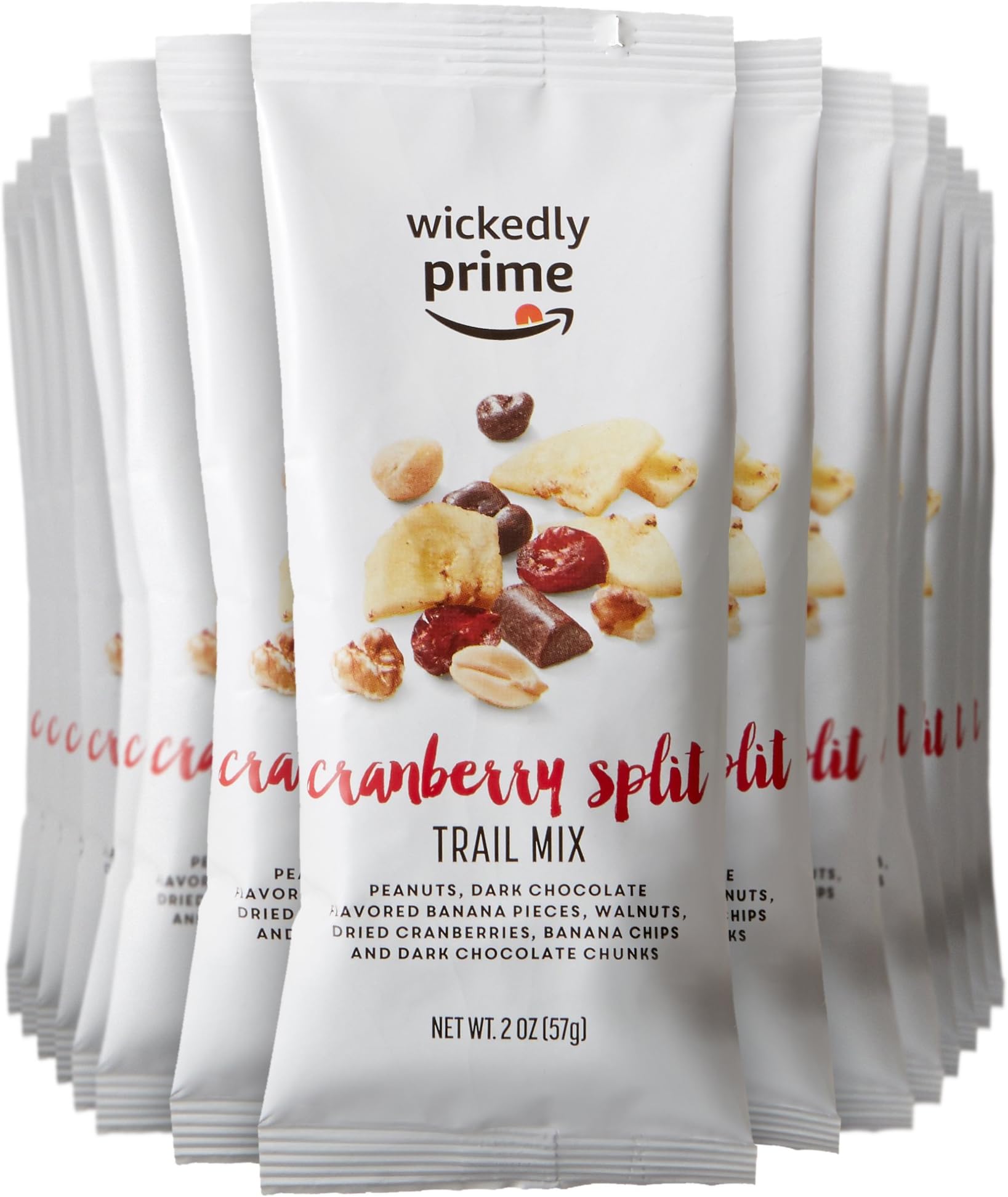 Wickedly Prime Trail Mix, Cranberry Split, Snack Pack, 2 Ounce (Pack of 15)