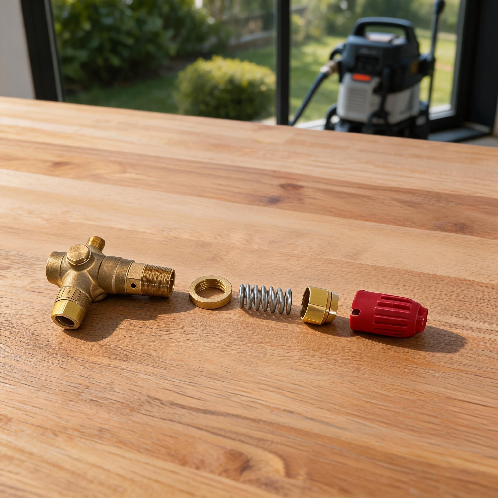 Valvola Unloader 1/2" FPT Acciaio 4800 PSI