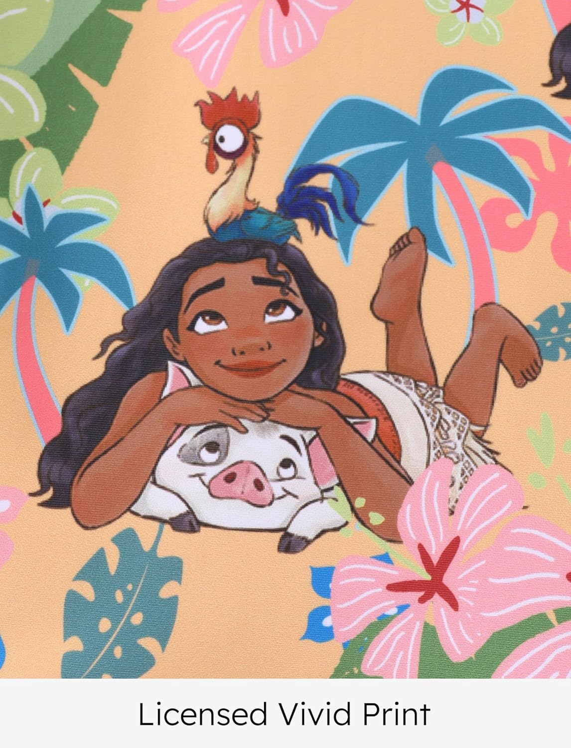 Disney Mickey and Friends Girl Two Piece Long Sleeve Swimsuit Rashguard Bathing Suit - Image 5