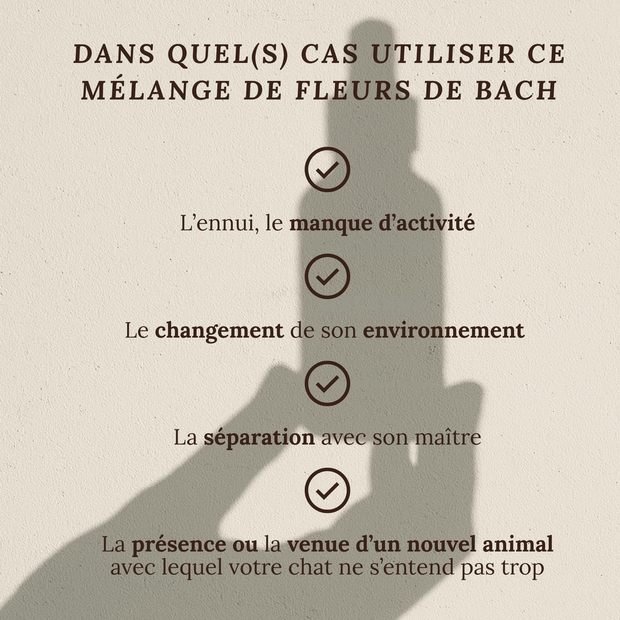 Conseil fleur de Bach® - Fleurs de Bach Chat stressé Un mélange Qui va Aider Votre Chat à se Calmer Flacon de 10 ML