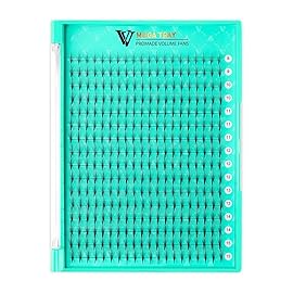 VAVALASH 320 Fans Premade Wispy Lash Fans Eyelash Extensions,7D 0.07 Thickness D Curl,Premade Spikes Fans Pointed Base,Wispy Promade Fans Volume Lash Extensions (Wispy-320 Fans-7D-0.07-D-8-15mm)