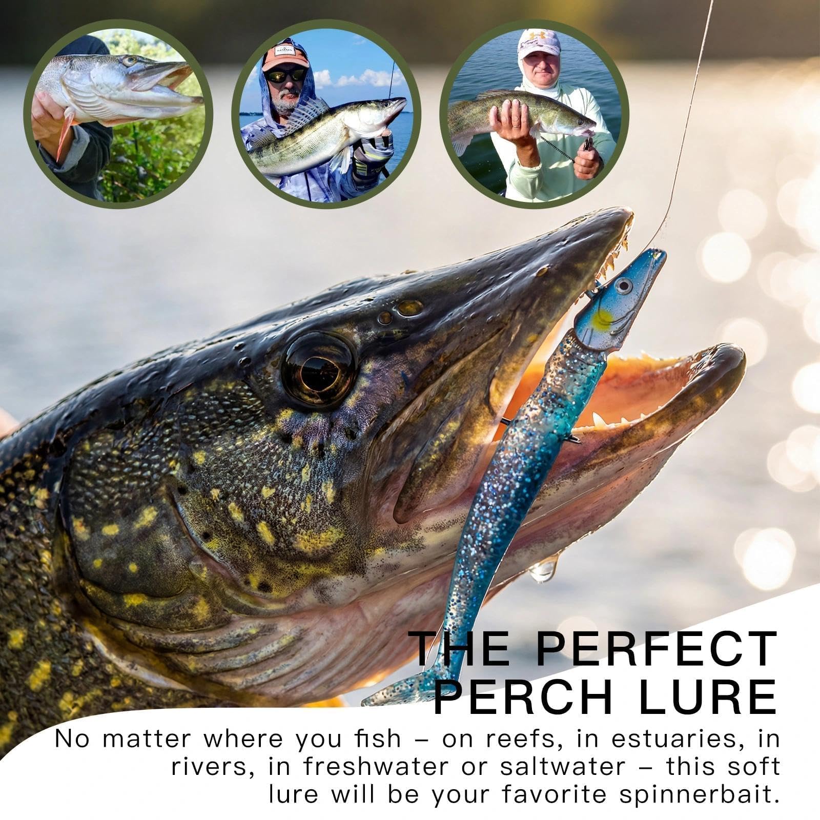 6 Piezas Señuelos de Pesca Goma Suave Señuelos con Anzuelos Artificiales de Pesca 12 cm Señuelos Pesca Mar 3D Cebos de Pesca Paddle Tail Señuelos para Lubina Lucio Carpa Trucha (22g)