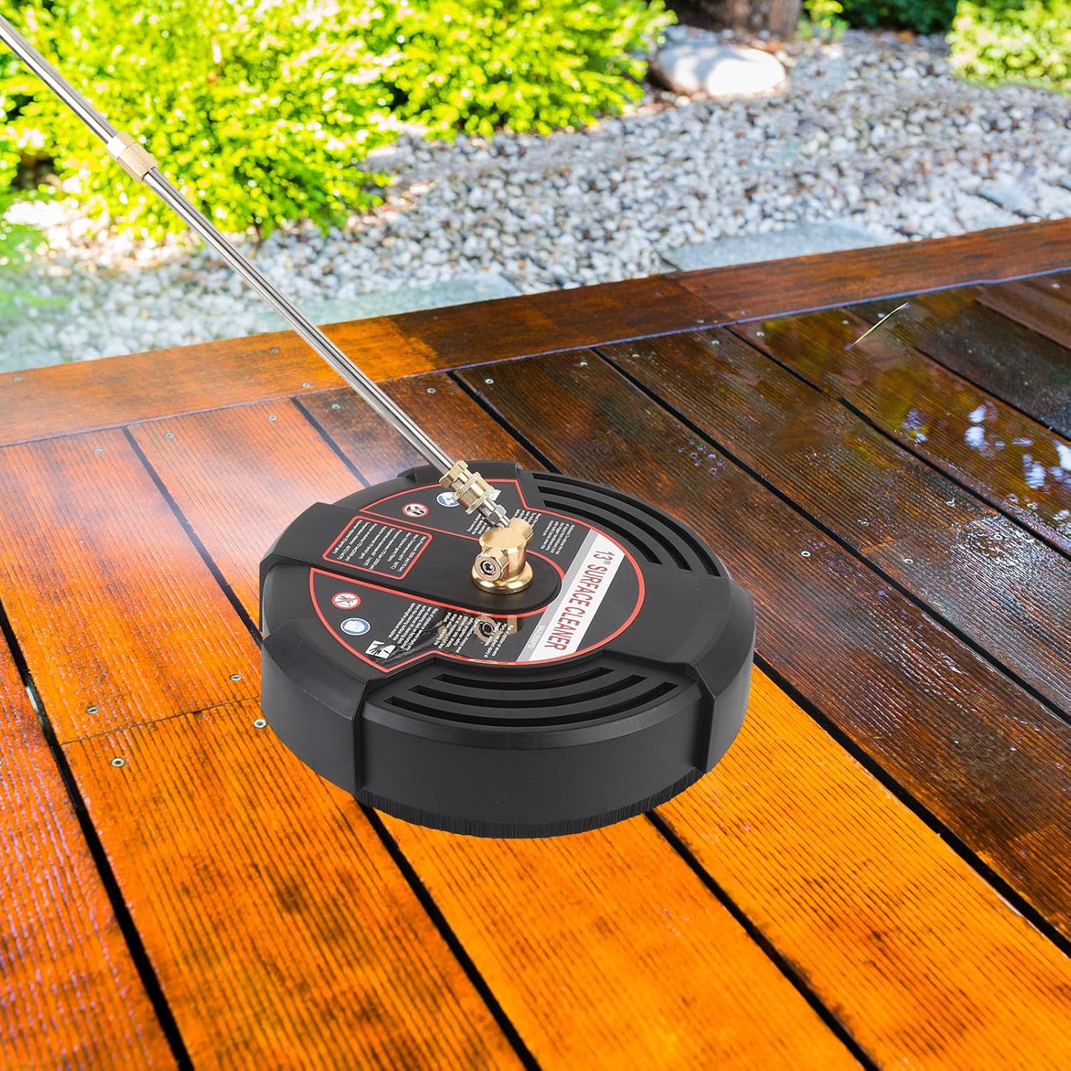 圧力洗浄機クリーナーヘビーデューティステンレス鋼2500psiパワーワッシャーアタッチメント2つの延長ワンド用パティオンパティオンコ