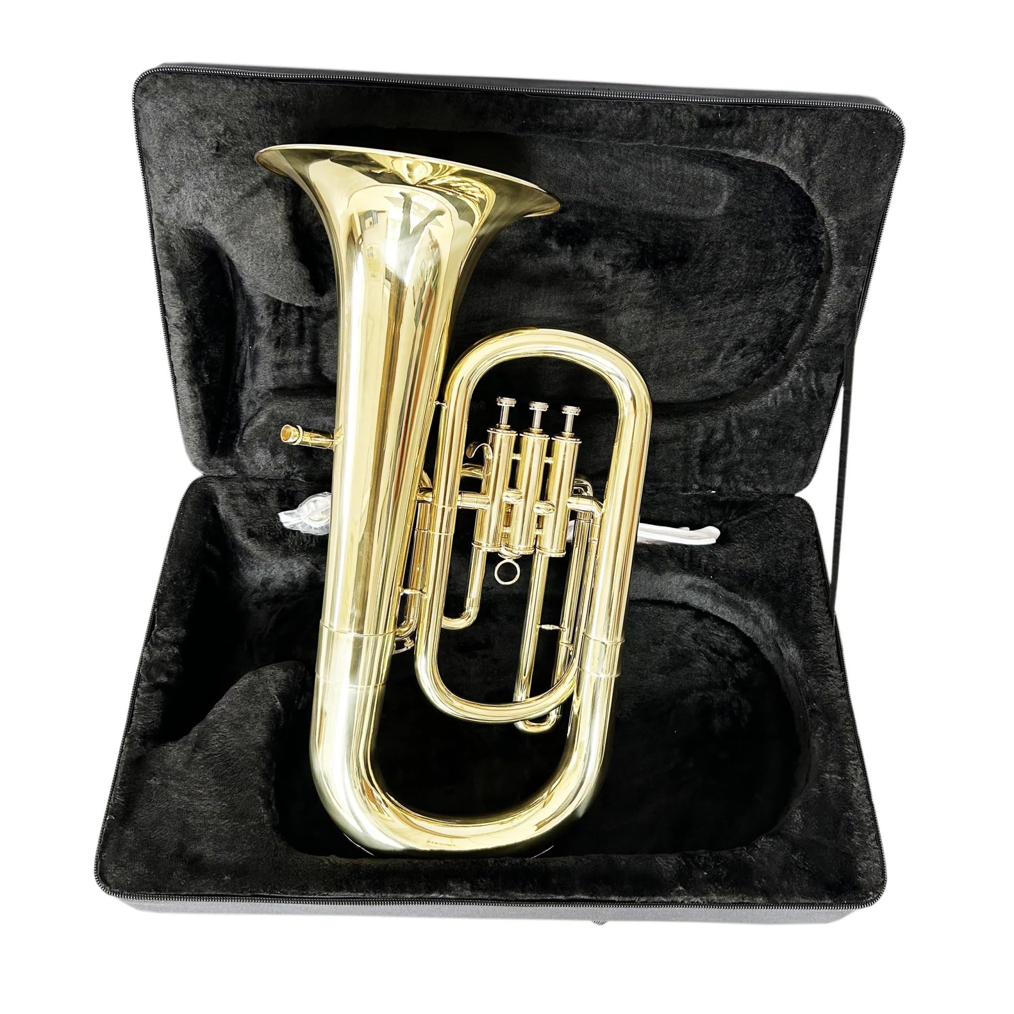 Eufonium Mosiądzu 3 Tłokowy Euphonium Tone BB Odpowiedni Dla Początkujących Entuzjastów Muzyki Ćwiczących Grę