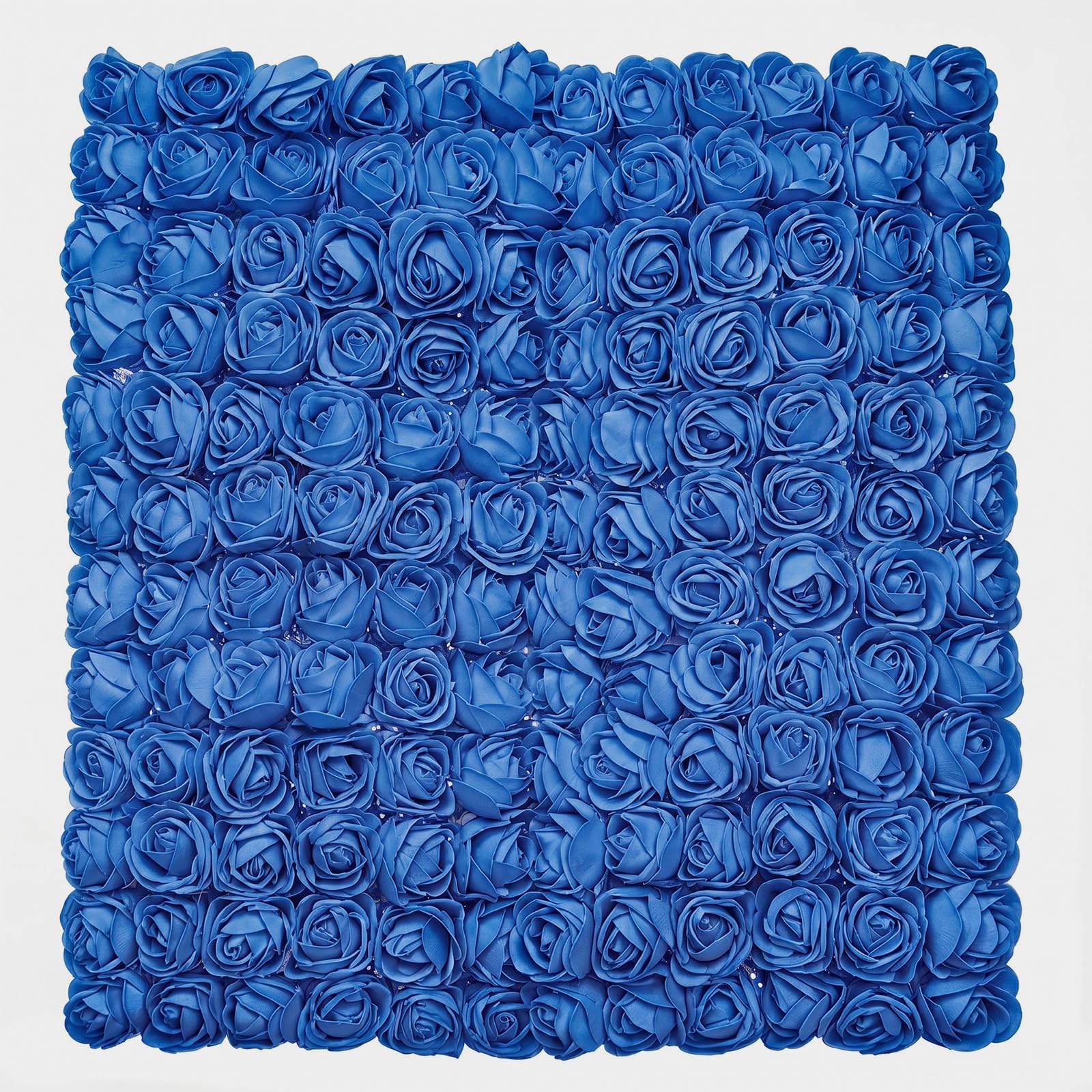 Gkhlg 144 Pcs Foam Roses Artificial Flowers with Soft PE Foam Stems Craft Flowers for DIY Crafters to Decorate Home Parties and Holidays (Royal Blue) — image 1