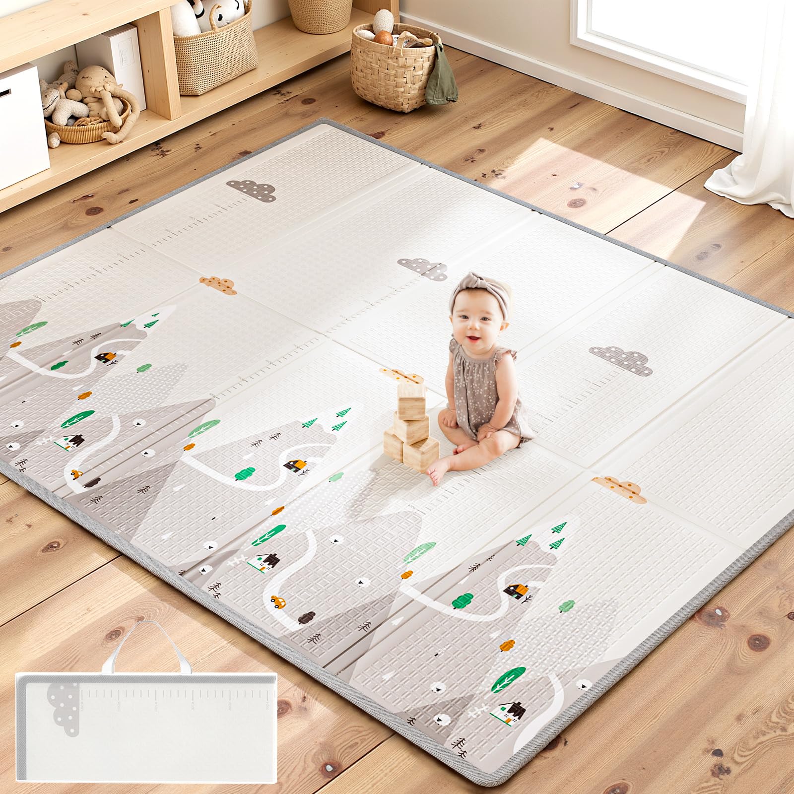 ZEEBABA Baby Play Mat, 71