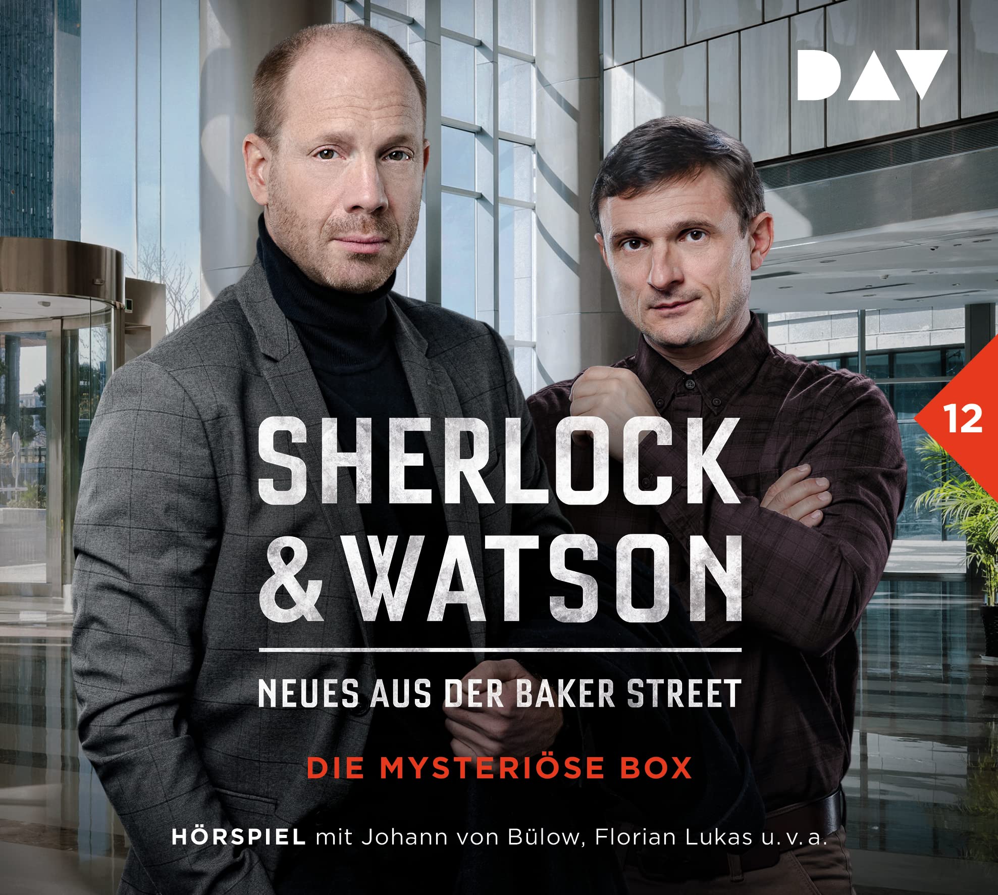 Sherlock & Watson – Neues aus der Baker Street: Die mysteriöse Box (Fall 12): Hörspiel mit Johann von Bülow, Florian Lukas, Stefan Kaminski u.v.a. (2 CDs)