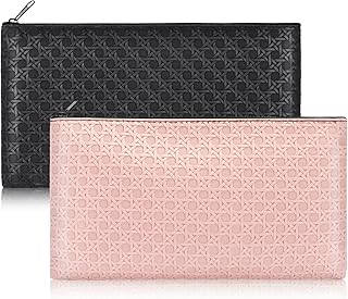 2pack Money Bag, Cash Zipper Pouch, Bank Bags, Cash Wallet, Cosmetic Receipts Coins Small Tools Organizing Storage Bag