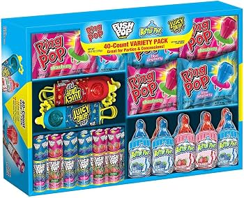 Amazon.com : Bazooka Candy Brands, Lollipop Variety Pack 40 Count