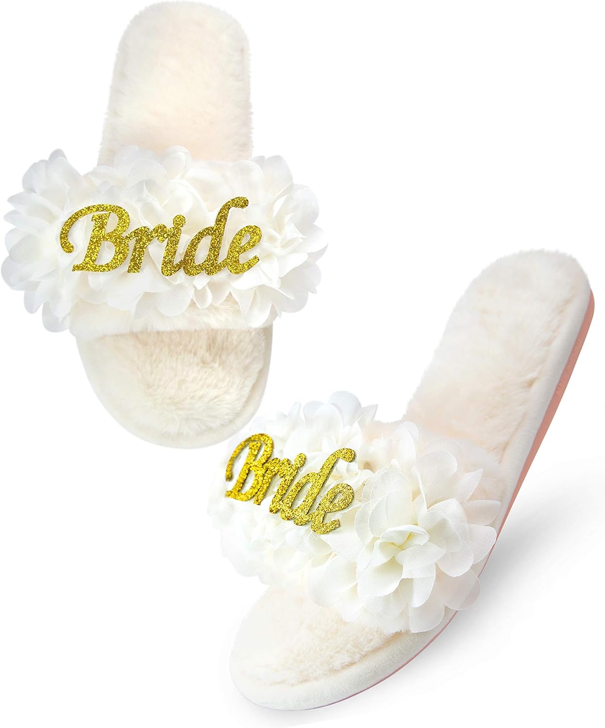 PGN ART Women’s I Do Slippers Bride Slippers Bride To Be Wedding Bridal Shower Bachelorette Party Engagement Bridesmaid Honeymoon Gifts For Her - Image 9