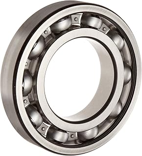 FAG 6208-C3 Deep Groove Ball Bearing, Single Row, Open, Steel Cage, C3 Clearance, Metric, Metric, 40mm ID, 80mm OD, 18mm Width, 20000rpm Maximum Rotational Speed, 4270lbf Static Load Capacity, 6900lbf Dynamic Load Capacity