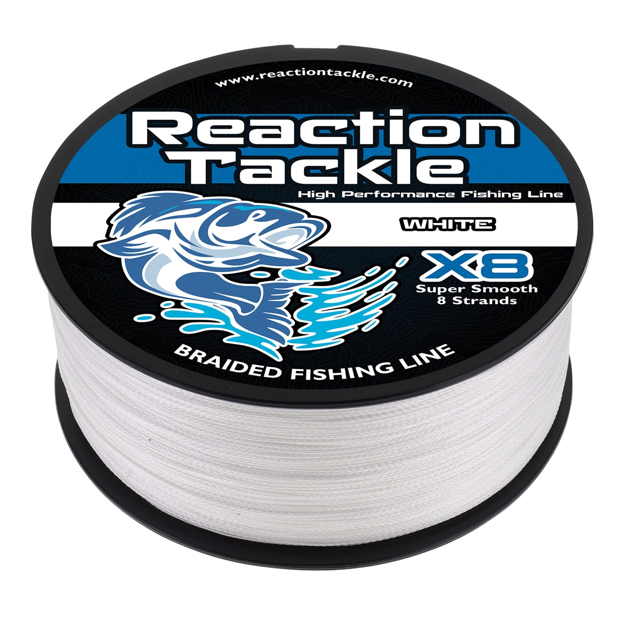 Reaction Tackle Braided Fishing Line - Pro Grade Power Performance for Saltwater or Freshwater Fish