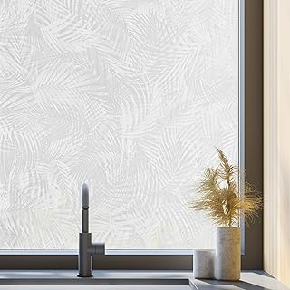 Artscape Palm | Decorative Privacy Window Film with Etched Glass Pattern...
