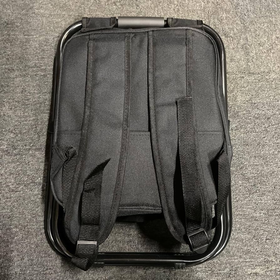 ハドソン　デイパックチェアー　折り畳み椅子付リュック　レア　非売品　ボンバーマン ハドソン デイパックチェアー 折り畳み椅子付リュック レア