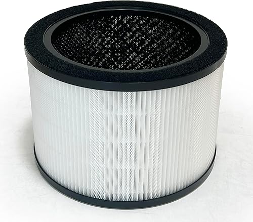 Miniatura 2 de Nispira H7121101 - Filtro HEPA 3 en 1 de repuesto compatible con el purificador de aire Govee H7121  Elimina humo, compuestos orgánicos volátiles