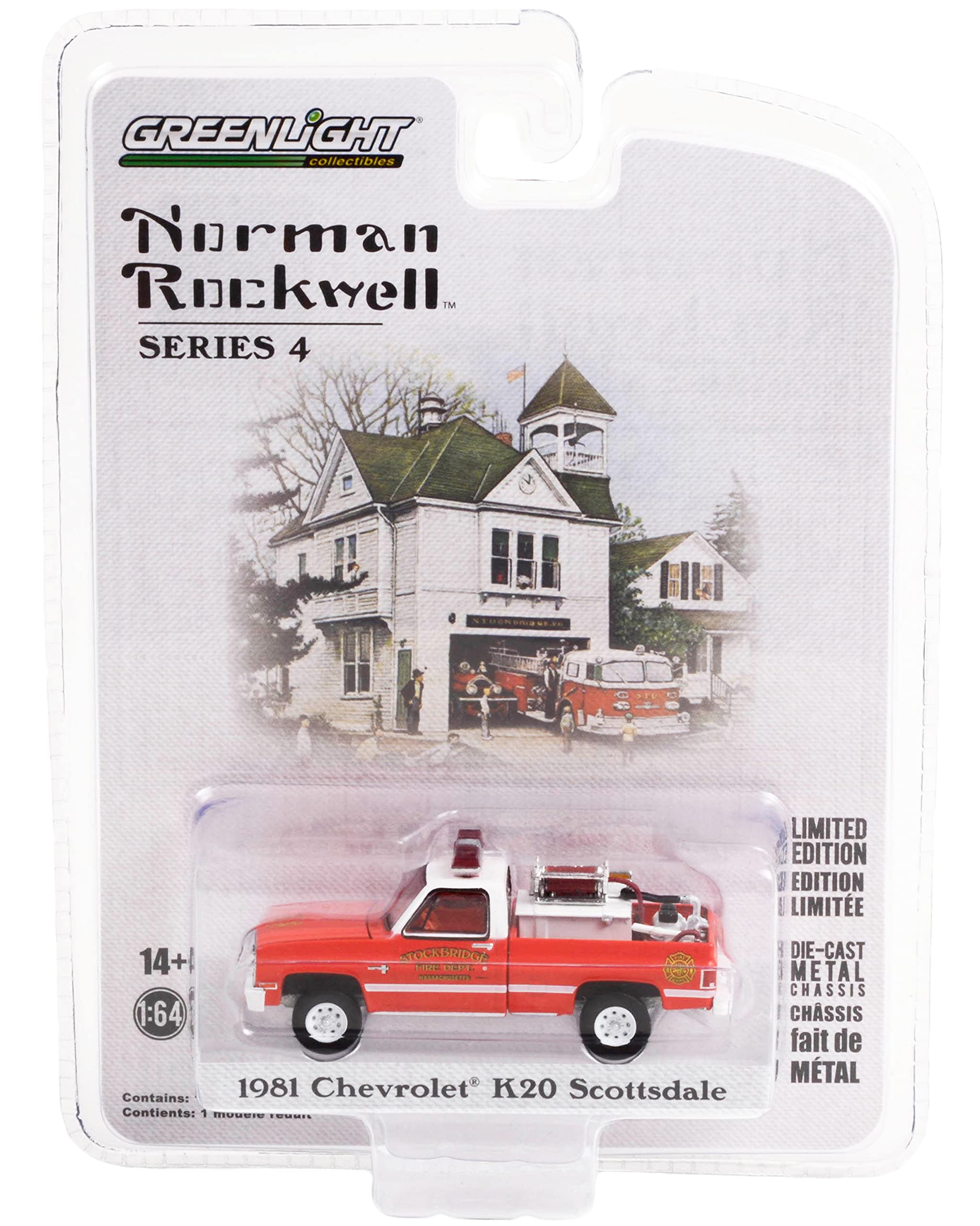 Amazon.com: 1981 Chevy K20 Scottsdale Pickup Red & White