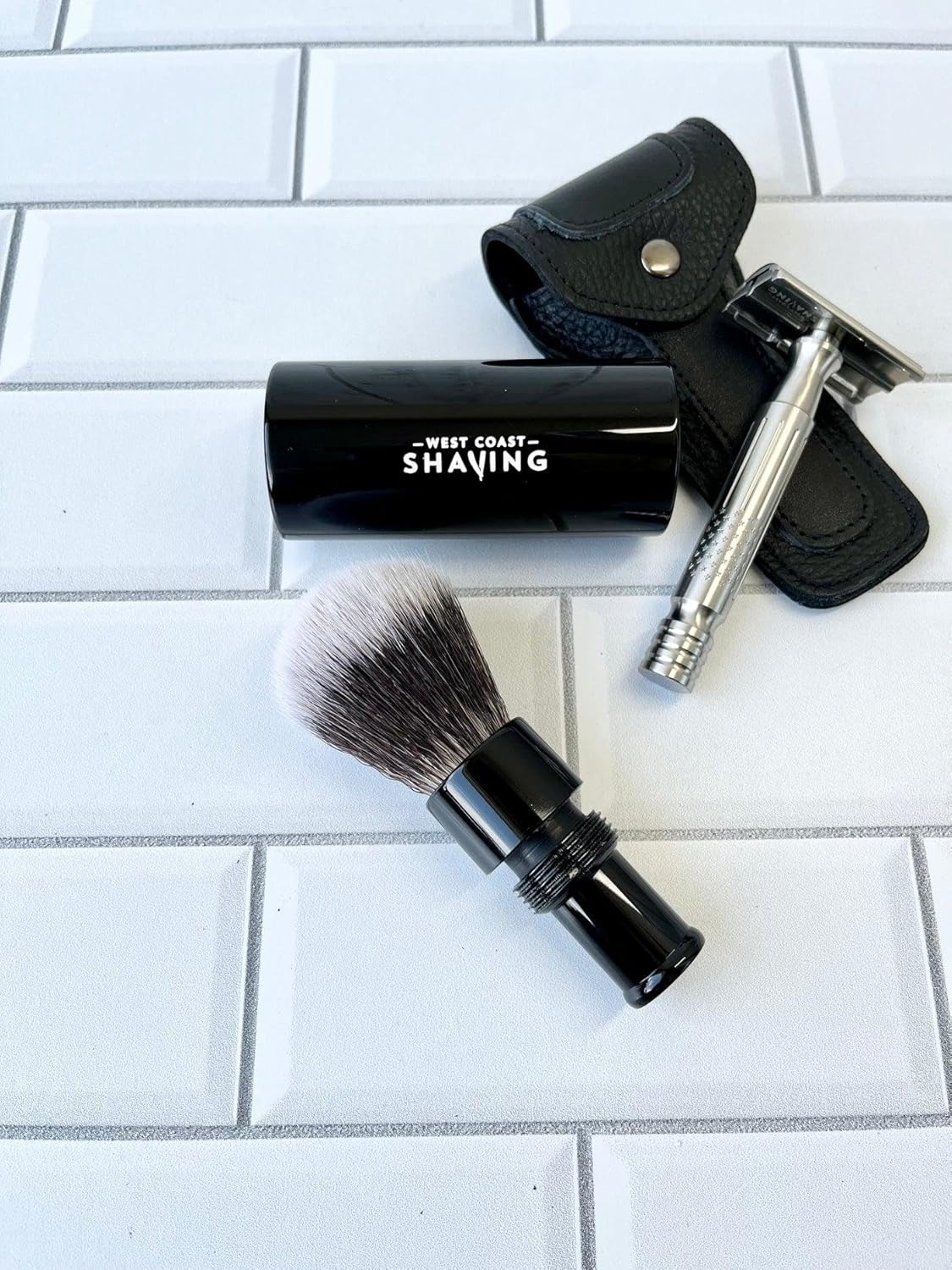 West Coast Shaving Traditional Travel Shaving Brush