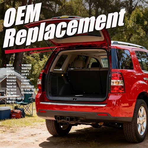 Miniatura 3 de Resortes a gas traseros para cajuela, 2 unidades