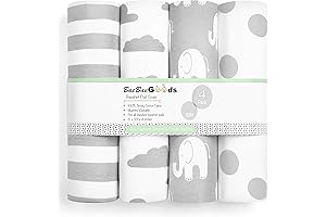 Cozy and Snug: Bassinet Sheets Cotton for a Restful Night's Sleep