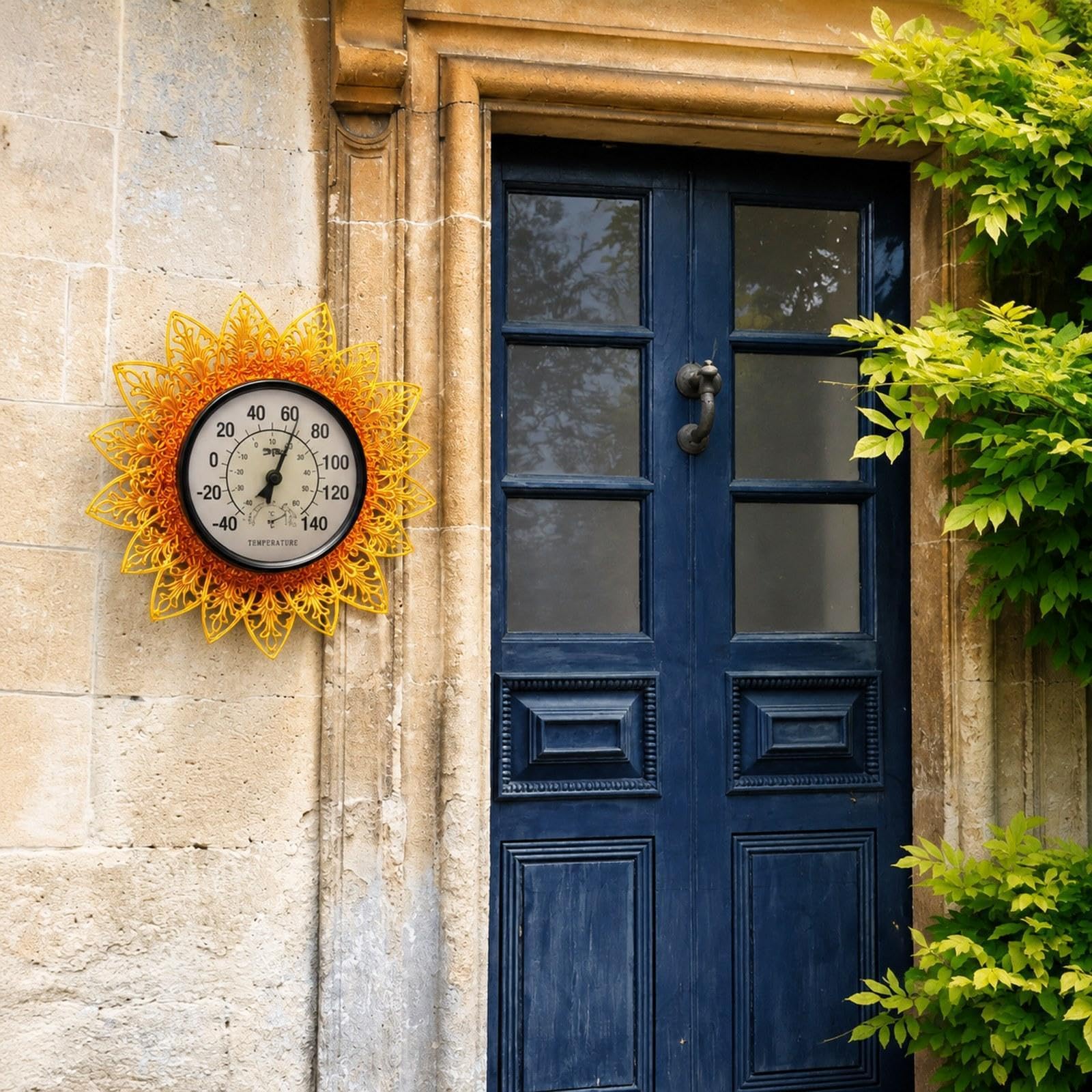 Elegante Termometro Da Esterno, Ideale Come Regalo di Compleanno, Decorativo per Prato, Balcone E Giardino.