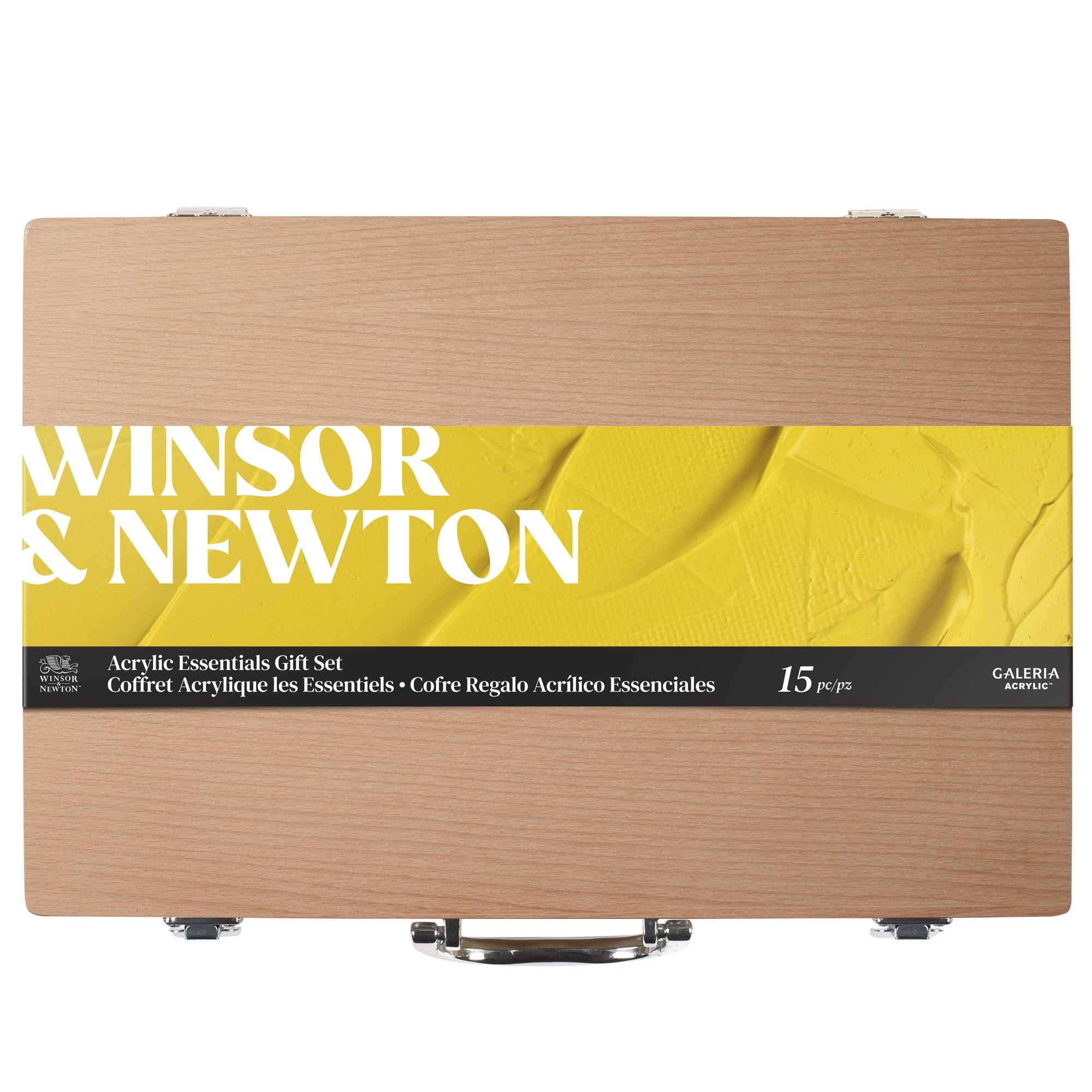 Amazon.com: Winsor & Newton Galeria Acrylic Paint, Wooden Set 8 x