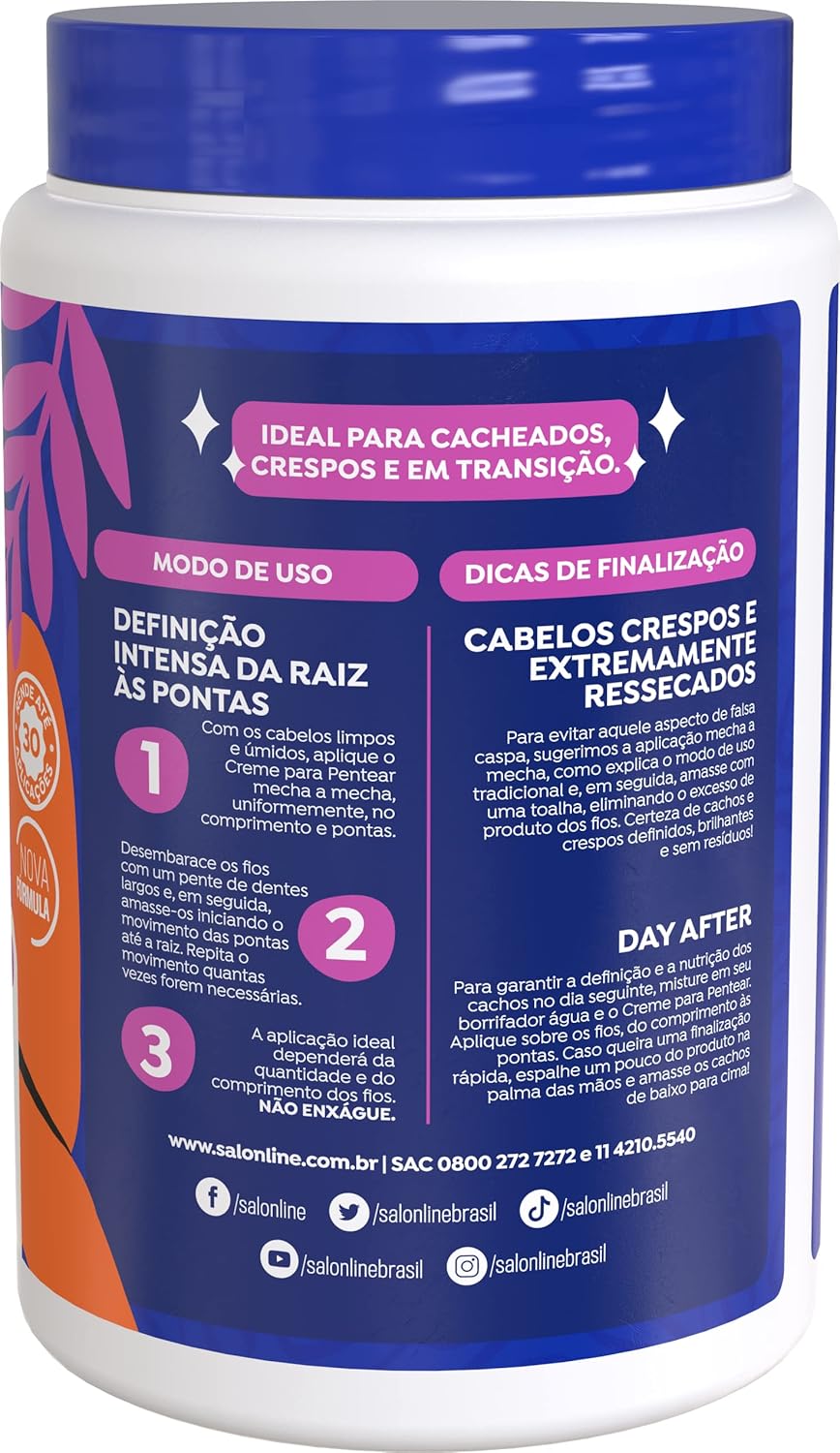 Buy Salon Line Linha Tratamento Creme Para Pentear Nutricao Reparadora 1000 Gr Salon Line Treatment Combing Cream Collection Nourishing Repair Net 35 27 Oz Online In Oman B07bgg98m5 Buy Salon Line Linha Tratamento Creme Para Pentear Nutricao Reparadora 1000 Gr Salon Line Treatment Combing Cream Collection Nourishing Repair Net 35 27 Oz Online In Oman B07bgg98m5