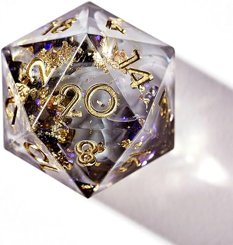 Miniatura 2 de Dispel Fall from Grace - Juego de dados poliédricos de 7 piezas para juegos DND, MTG, Shadowrun, Pathfinder y TTRPG