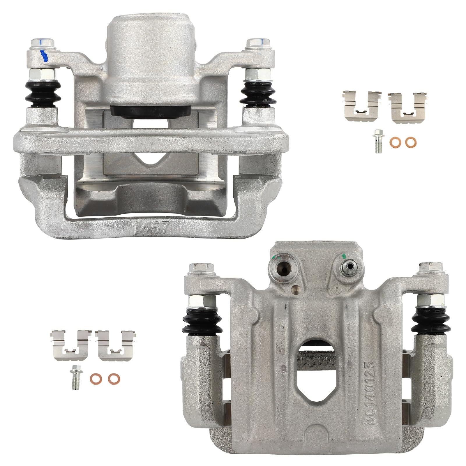 SCITOO 2PCS 19B6271 19B6270 Rear Driver &amp; Passenger Side Brake Calipers