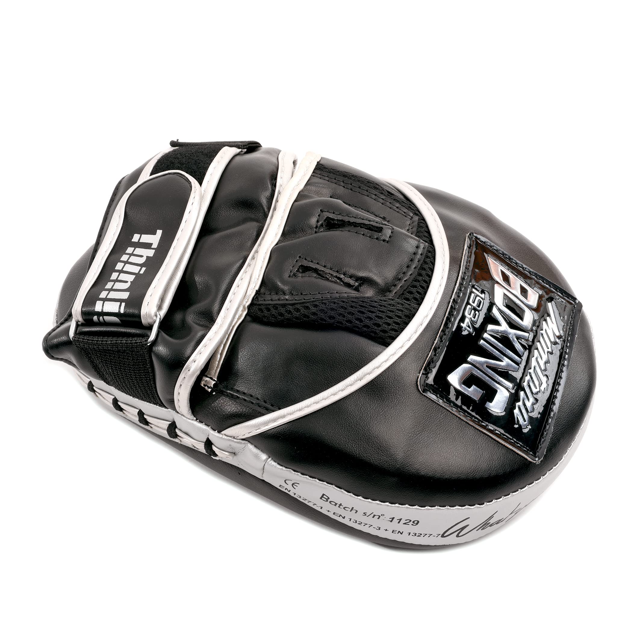 Montana THINLIGHT Pattes d Ours Boxe Sports de Combat, Noir, 18 cm x 16.4, Taille Unique EU