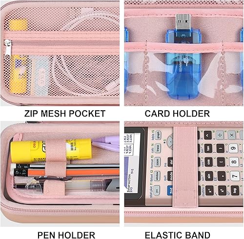 Miniatura 4 de Funda rígida para calculadora gráfica de color Texas Instruments TI-84 Plus CETI-84 PlusTI-83 Plus CETI-Nspire CX II CASTI-Nspire CX II, soporte de